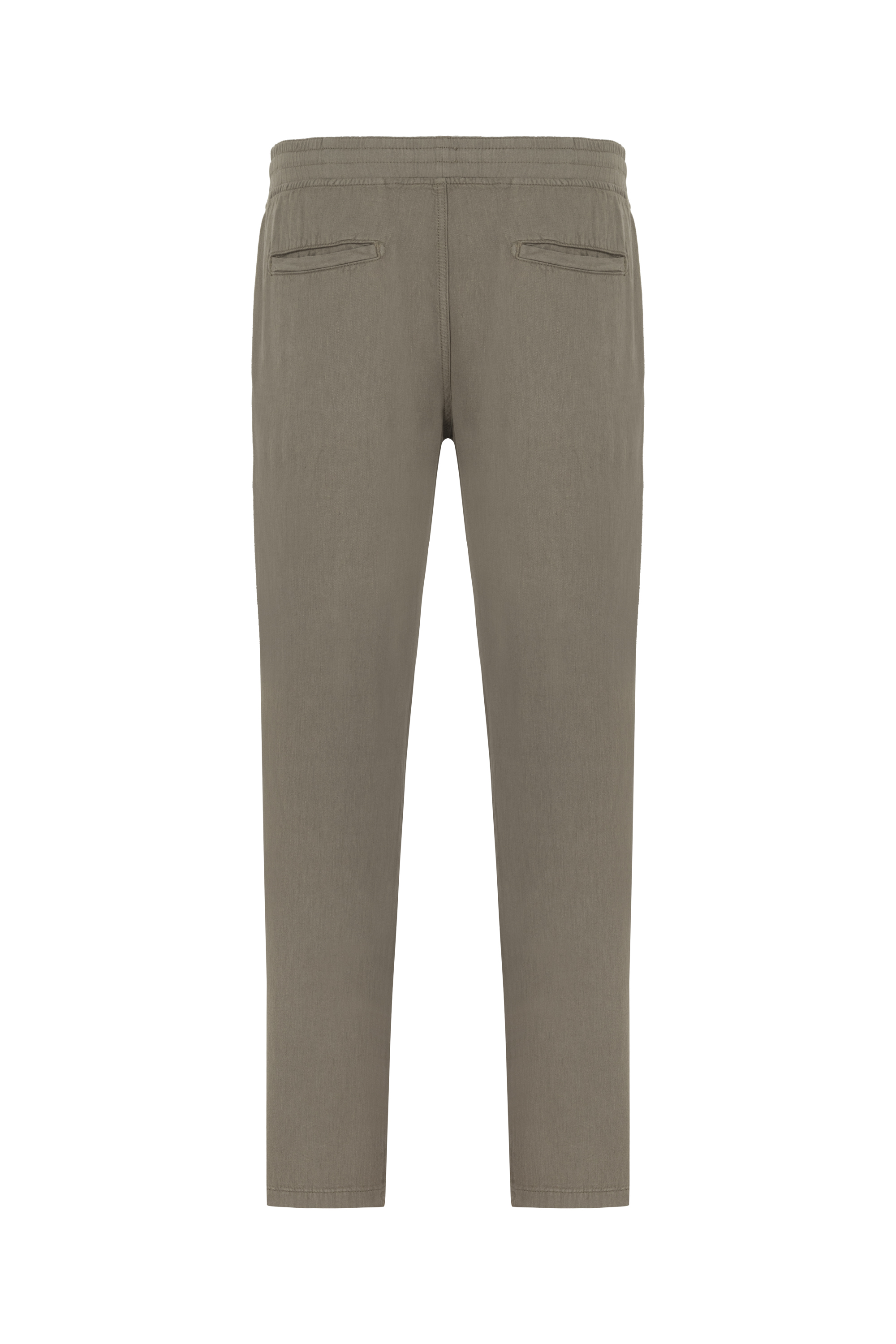 KETEN KARIŞIMLI STRAIGHT FIT PANTOLON