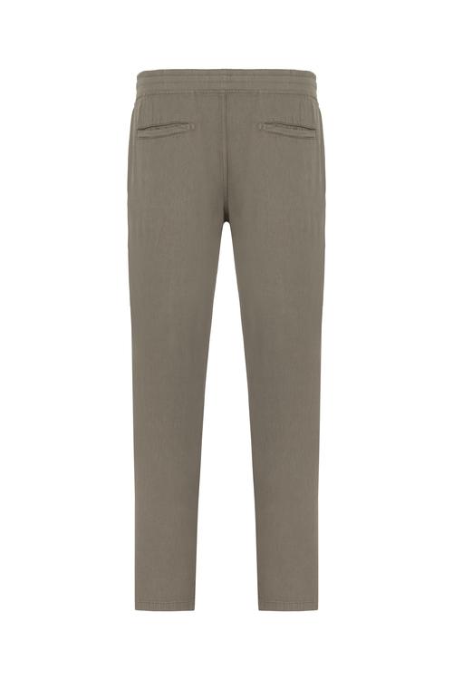  KETEN KARIŞIMLI STRAIGHT FIT PANTOLON