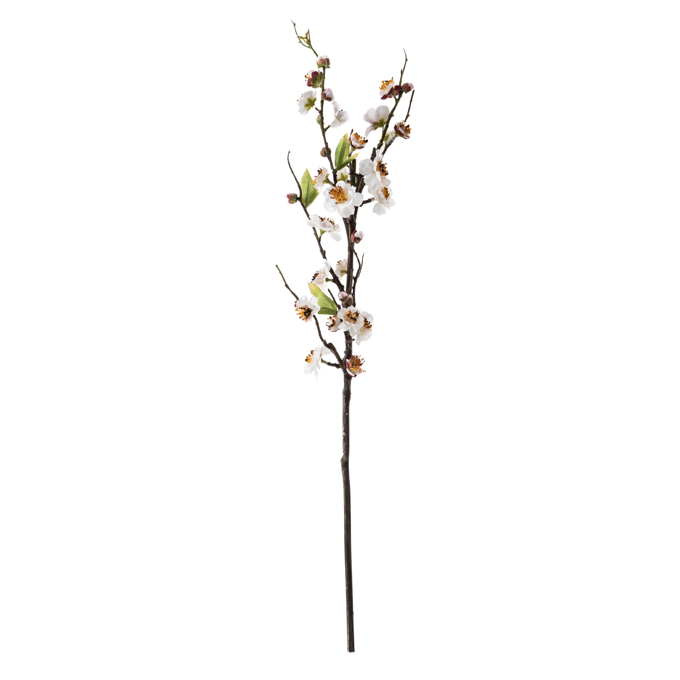 ŞEFTALİ ÇİÇEĞİ BEYAZ 80CM