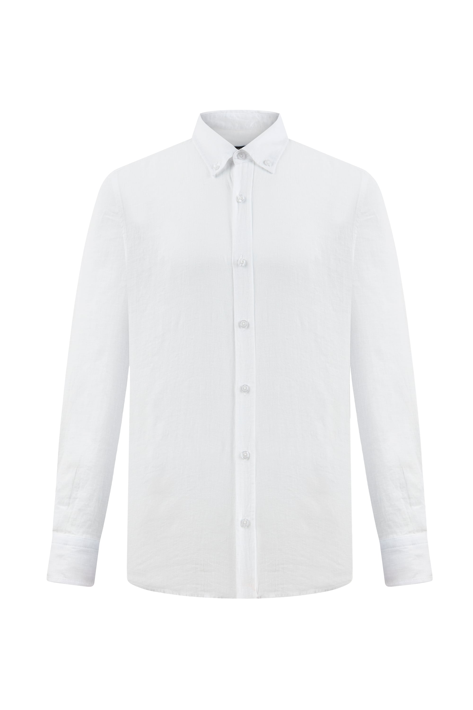 SLIM FIT KETEN GÖMLEK