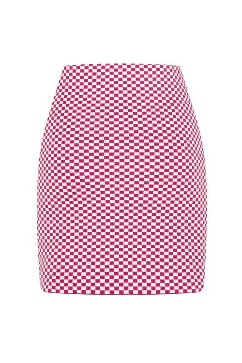  KARELİ MİNİ TRİKO ETEK