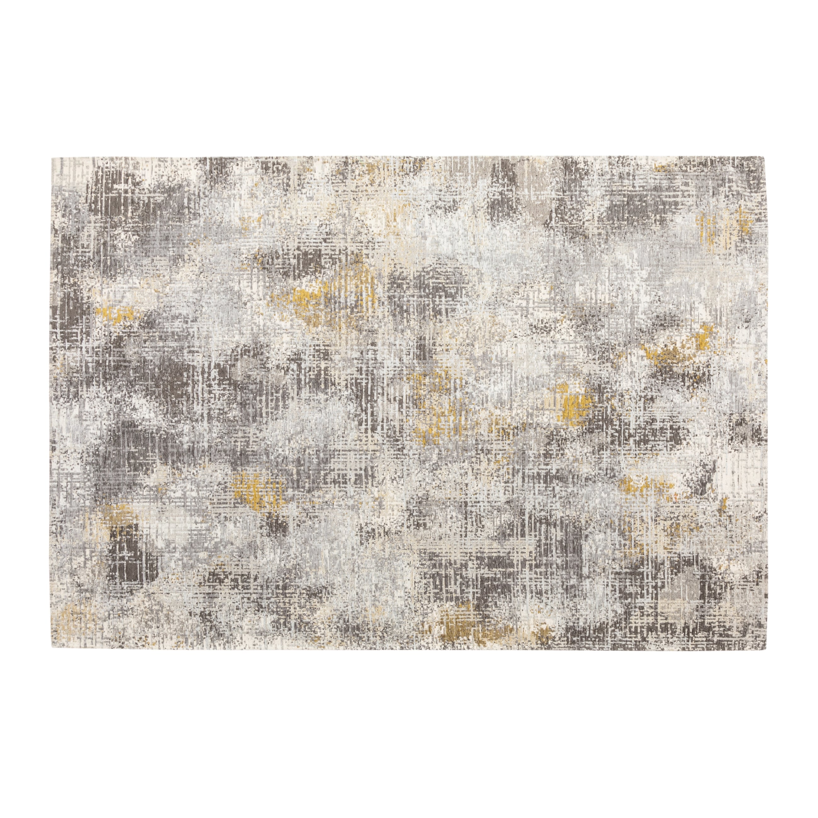 JAY HALI GRİ SARI 160X230