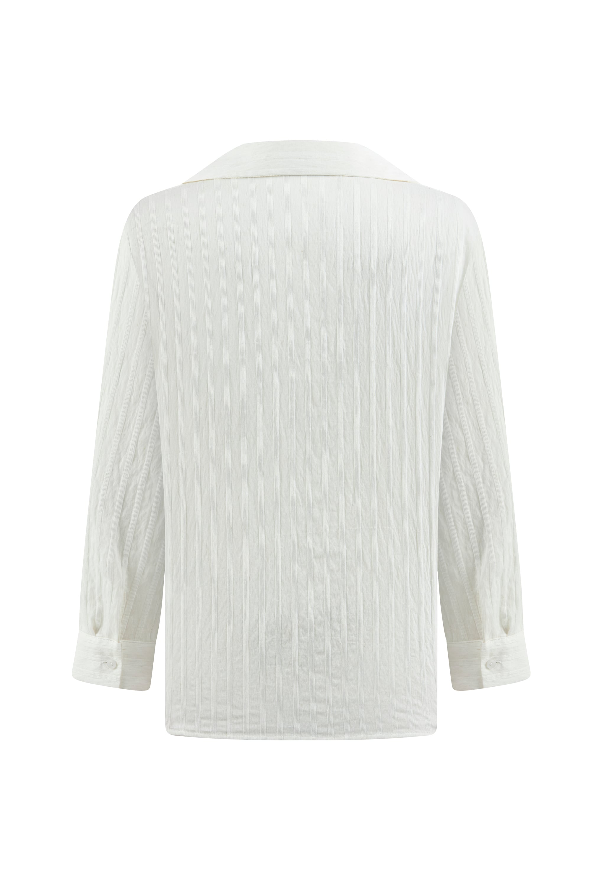 DOKULU OVERSIZE SMART BLUZ