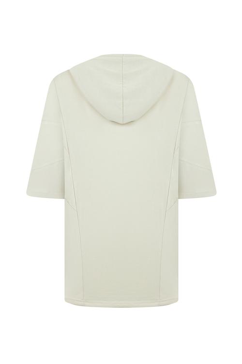  MODAL KARIŞIMLI OVERSIZE KAPÜŞONLU SWEATSHIRT