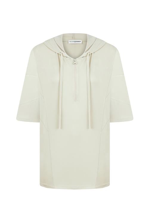  MODAL KARIŞIMLI OVERSIZE KAPÜŞONLU SWEATSHIRT