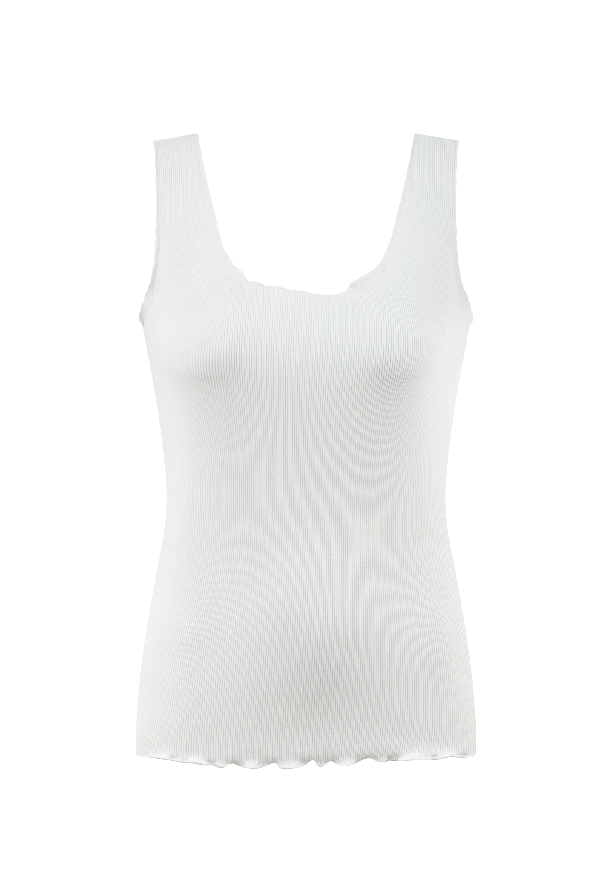 FIRFIR DETAYLI AÇIK YAKA ATLET