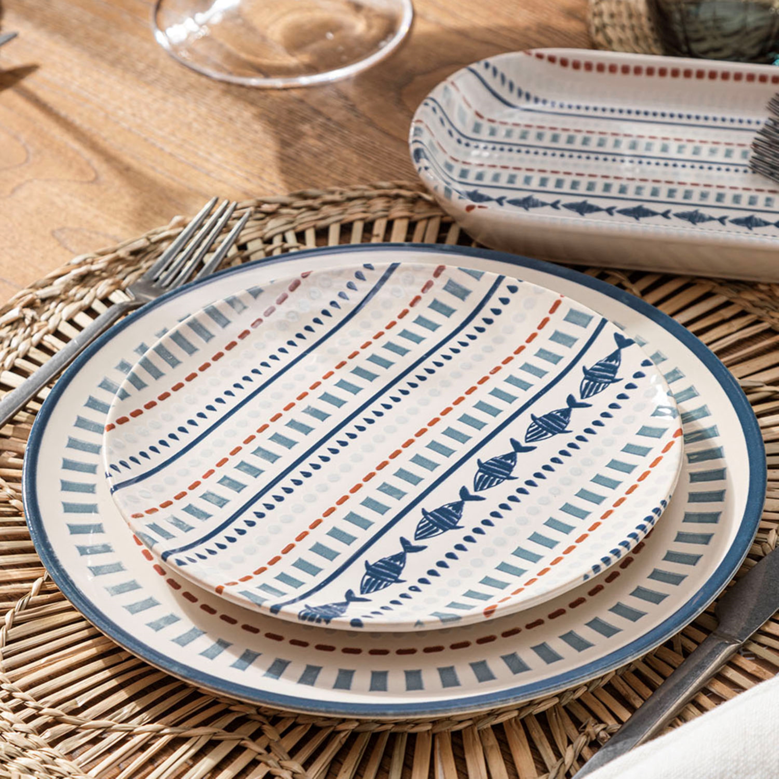 MARTHA PASTA TABAĞI SETİ 21 CM- 6LI