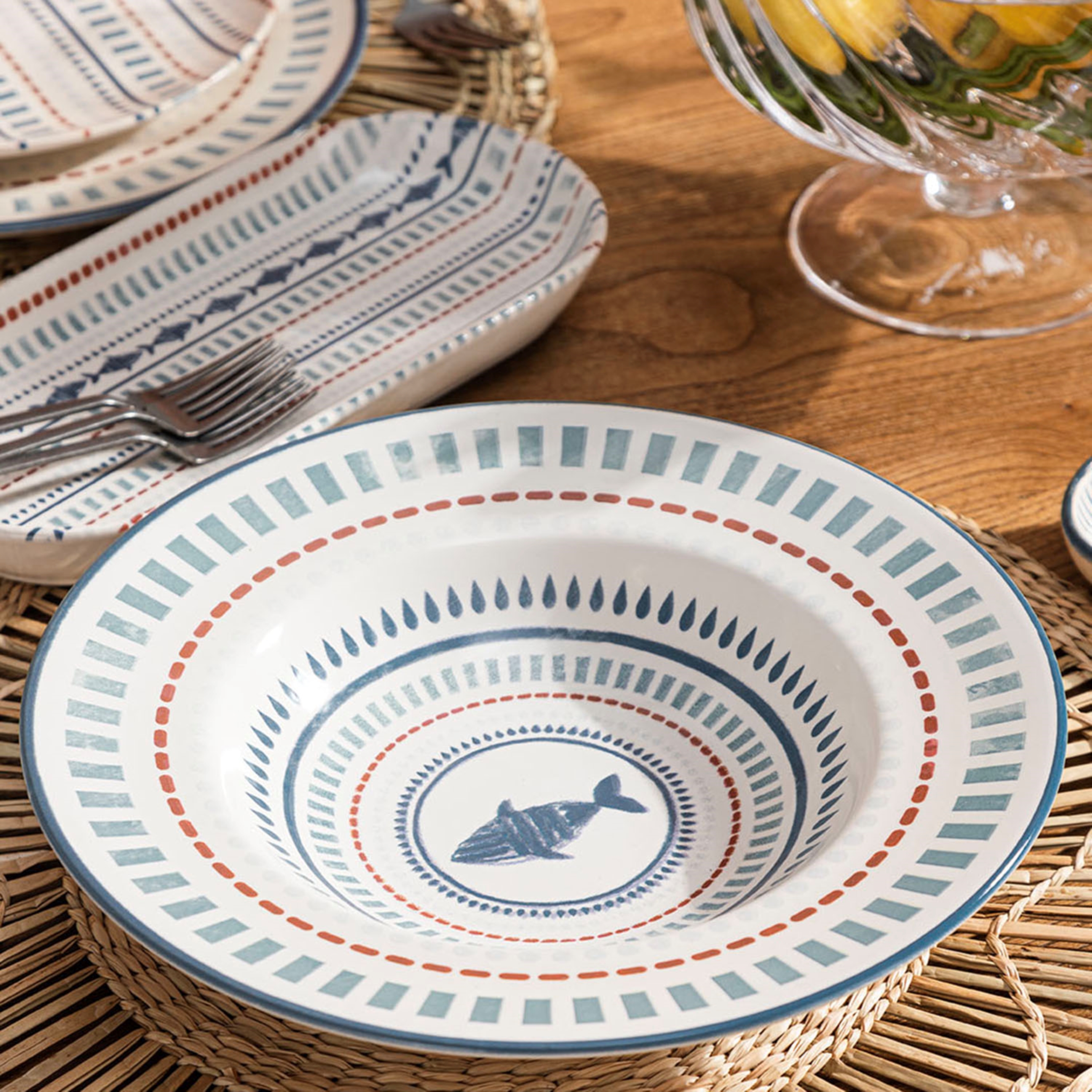 MARTHA MAKARNA TABAĞI SETİ 28CM- 2Lİ