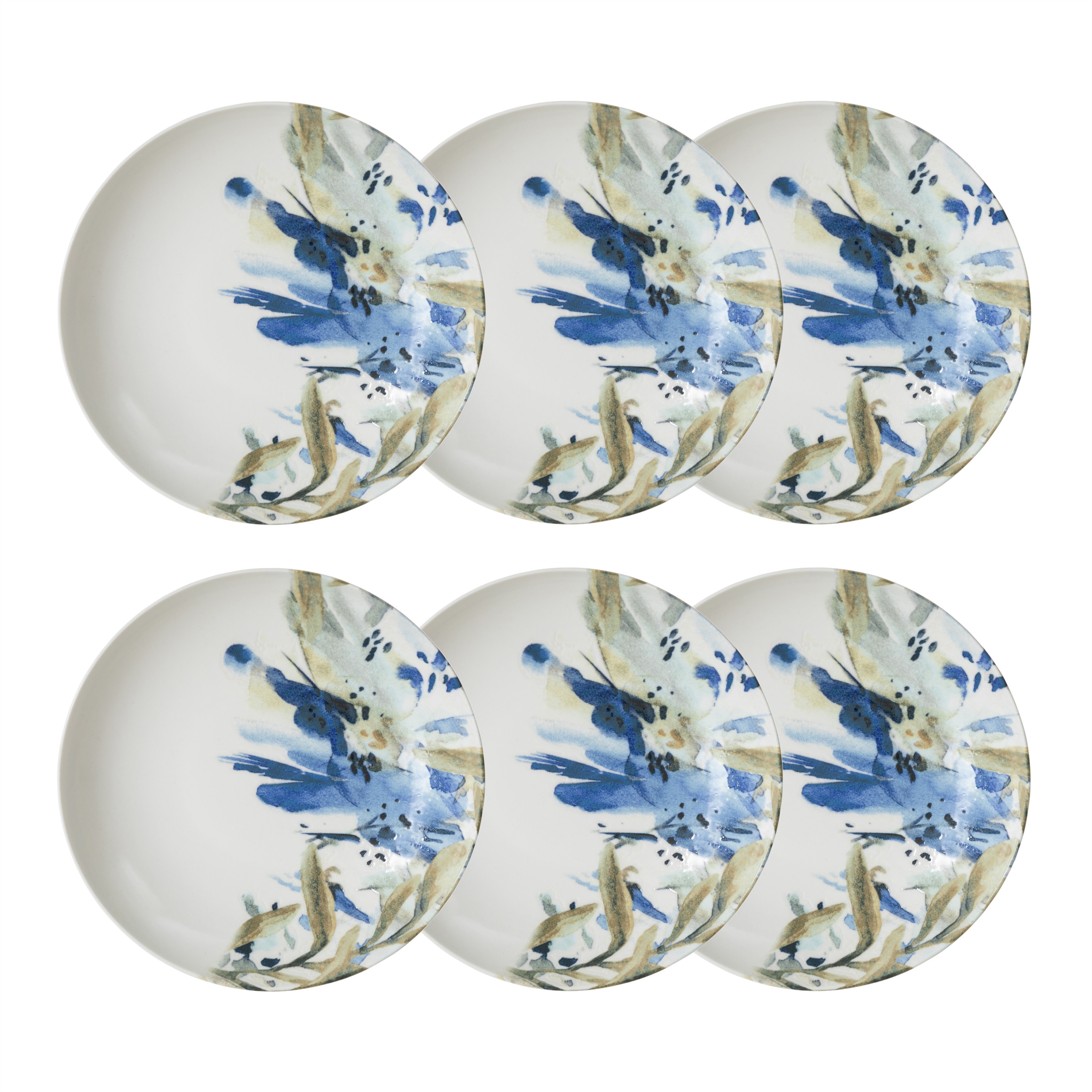 İDA ÇUKUR TABAK SETİ  20CM- 6LI