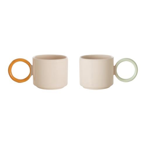  TOLEDO YEŞİL & SARI  2'LI MUG 184 CC