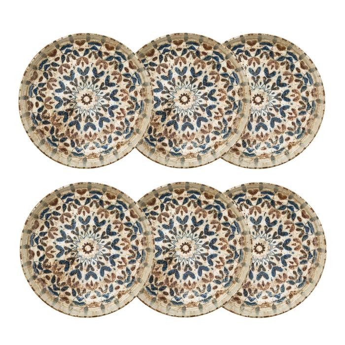 EPHESUS ÇUKUR TABAK SETİ 23CM -6LI