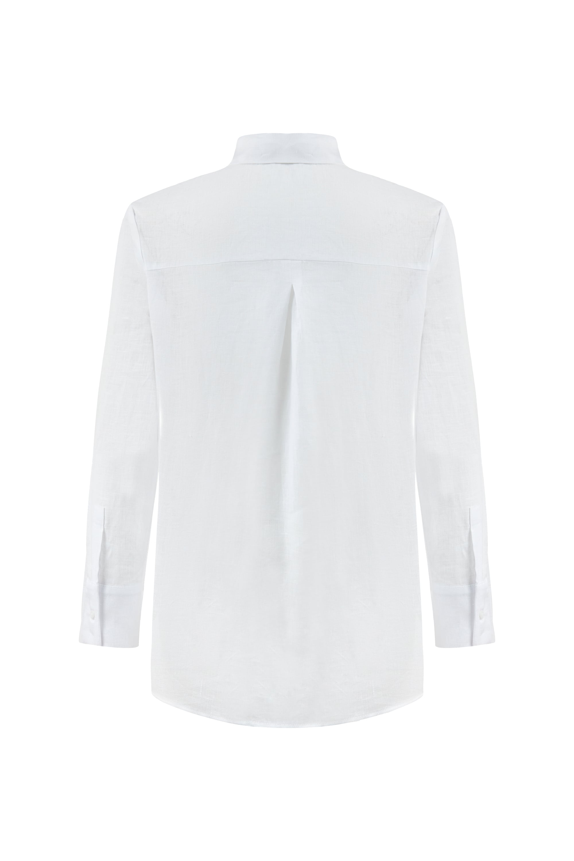 REGULAR FIT KETEN GÖMLEK