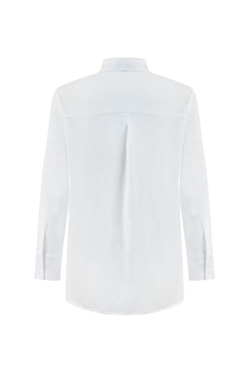  REGULAR FIT KETEN GÖMLEK