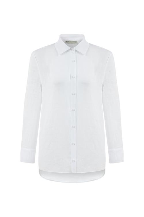  REGULAR FIT KETEN GÖMLEK