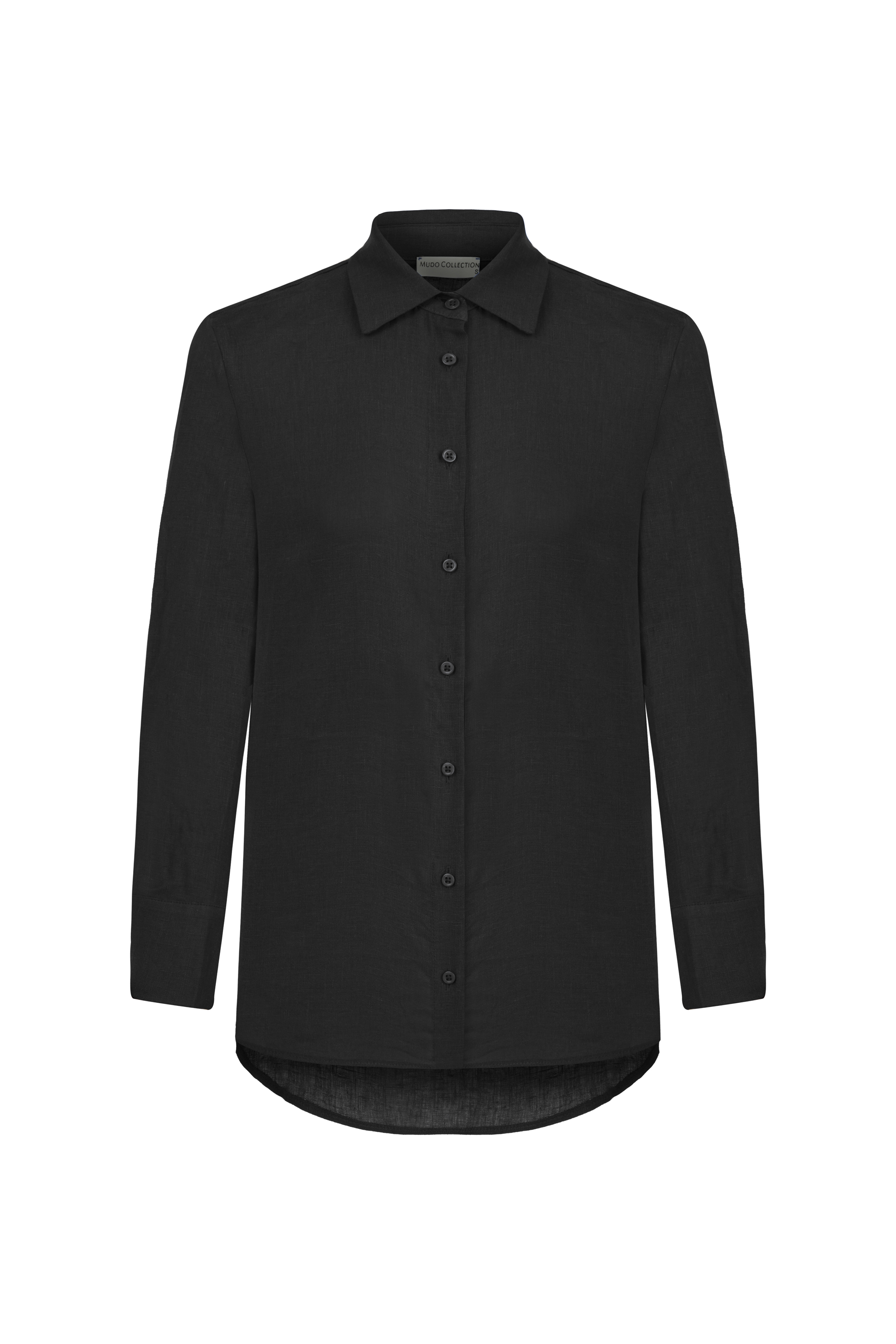 REGULAR FIT KETEN GÖMLEK