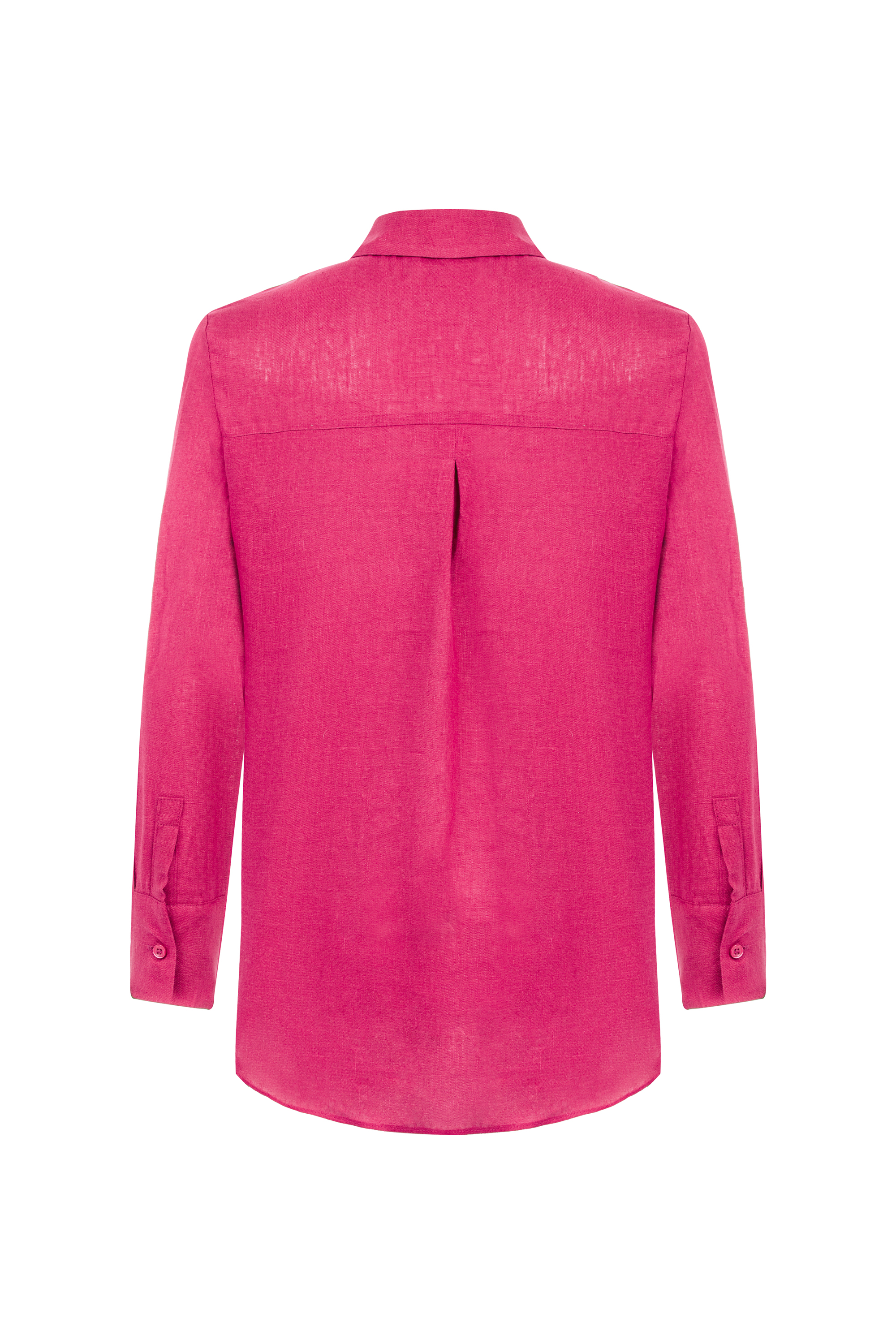 REGULAR FIT KETEN GÖMLEK