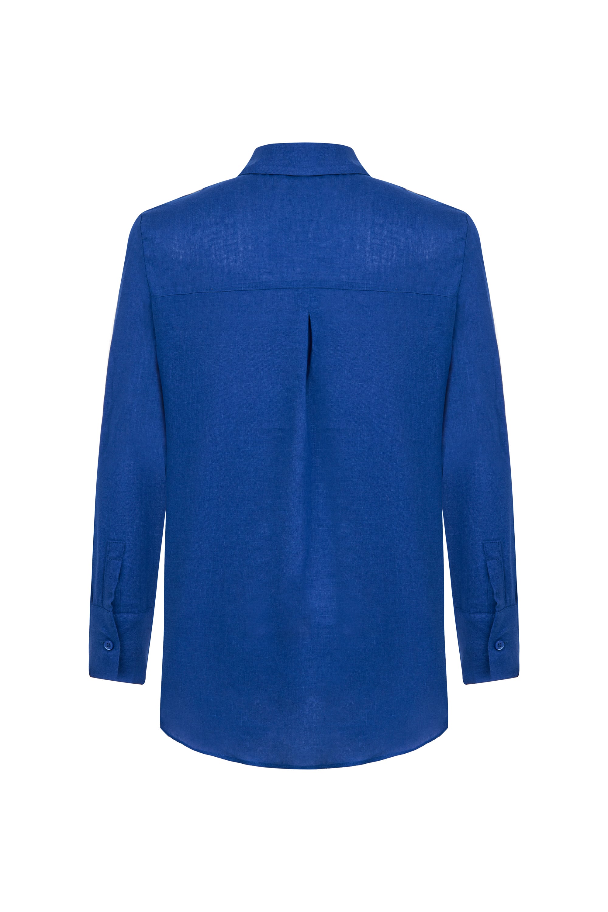 REGULAR FIT KETEN GÖMLEK