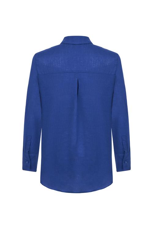  REGULAR FIT KETEN GÖMLEK