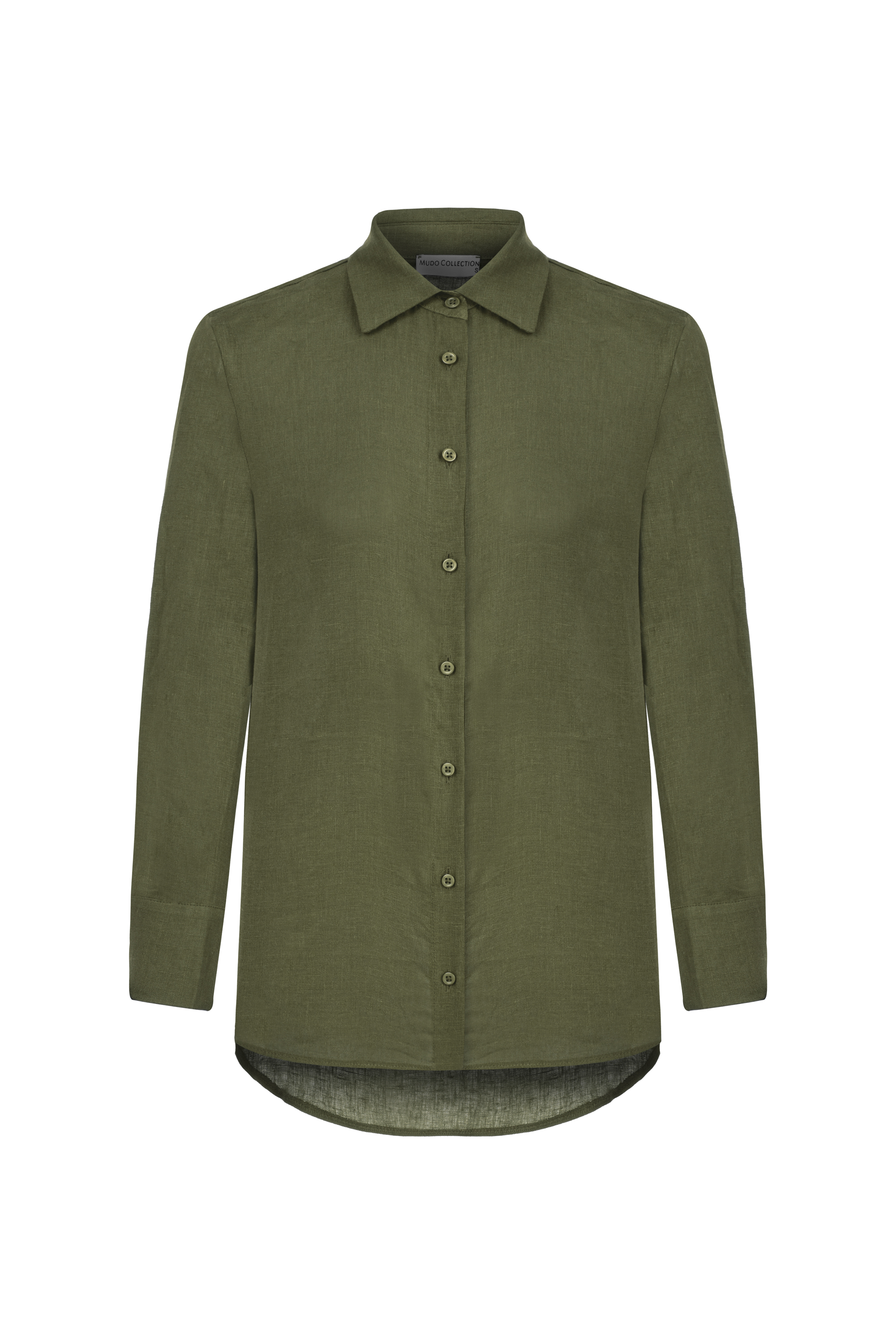 REGULAR FIT KETEN GÖMLEK