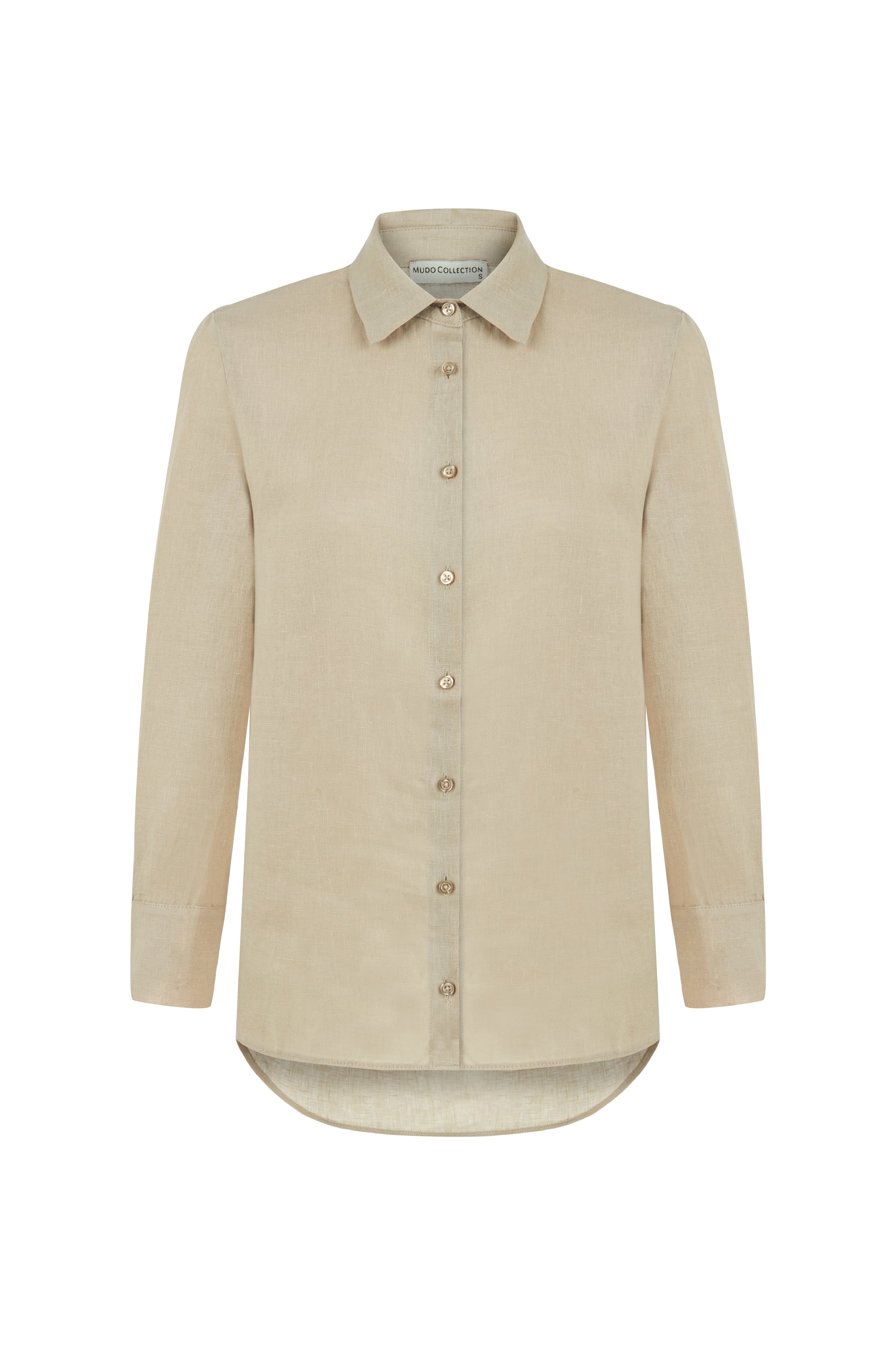 REGULAR FIT KETEN GÖMLEK