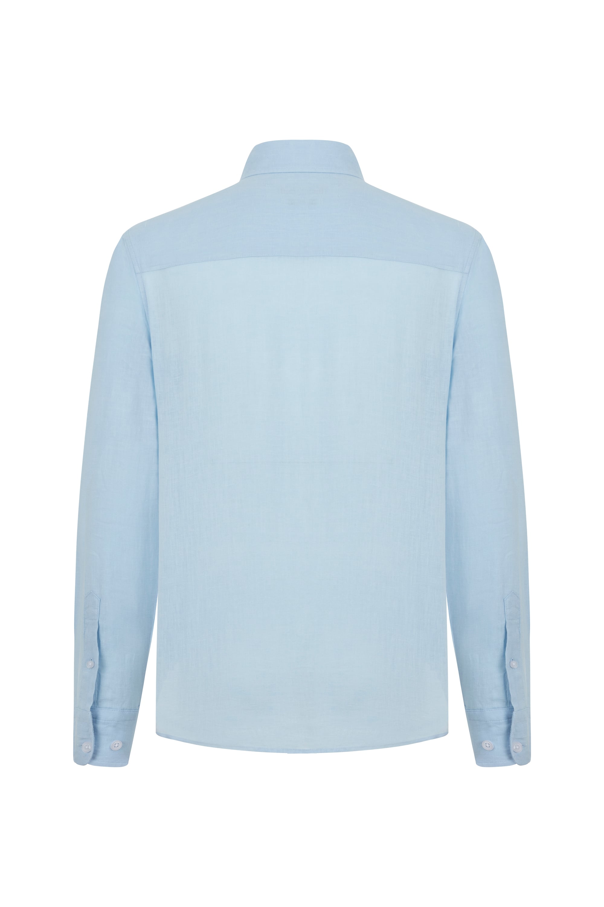 SLIM FIT KETEN GÖMLEK