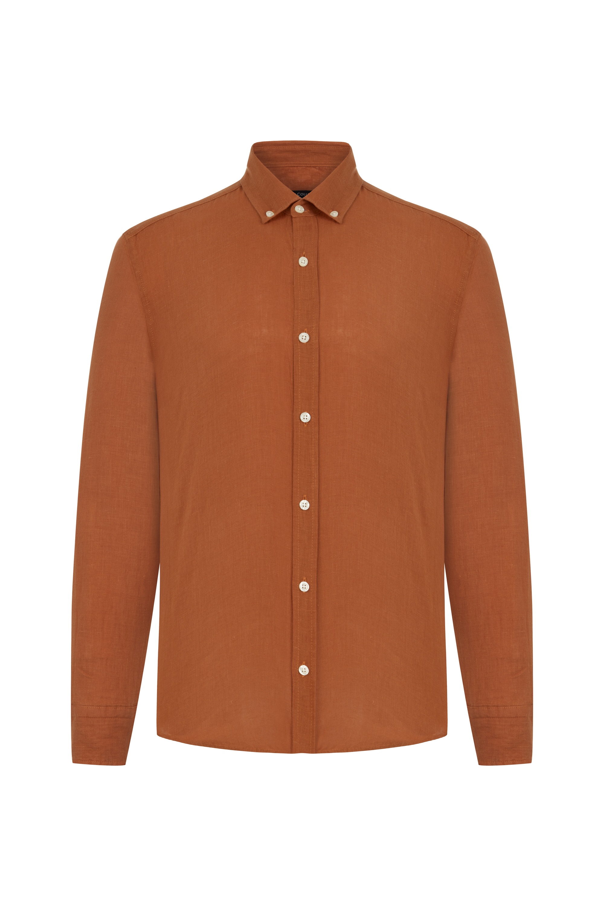 SLIM FIT KETEN GÖMLEK