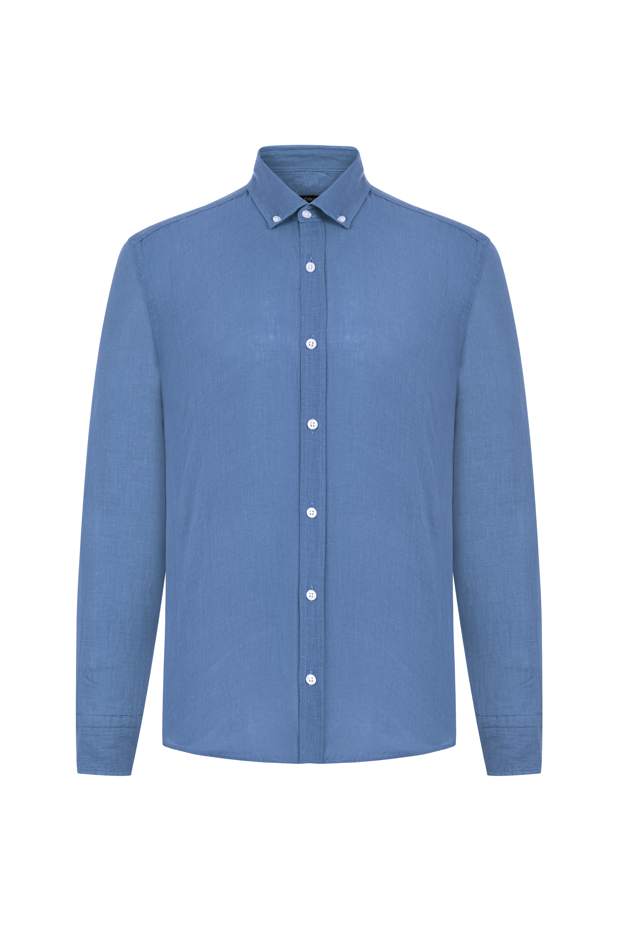 REGULAR FIT KETEN GÖMLEK