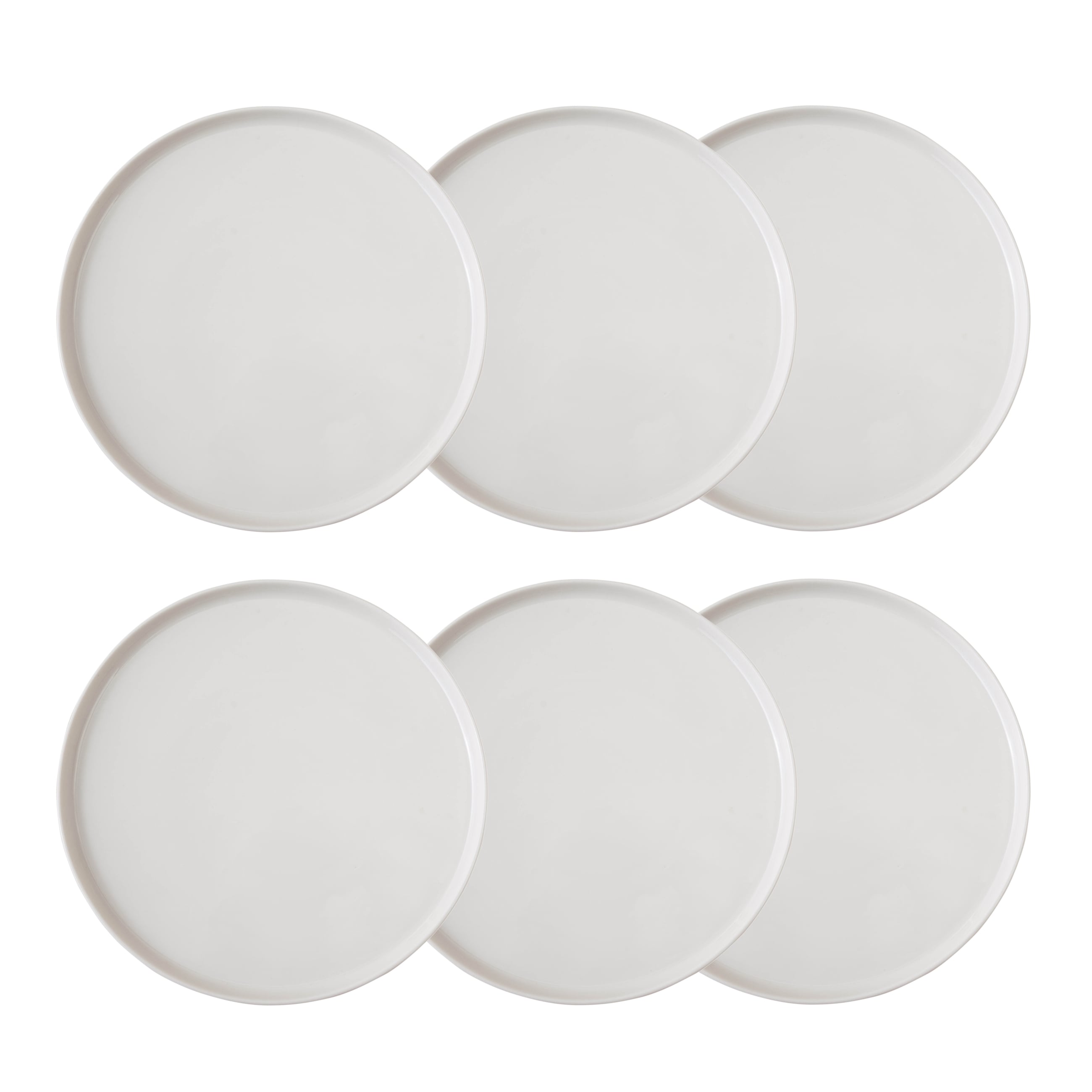 EPHESUS WHITE SERVİS TABAĞI SETİ 6LI -26CM