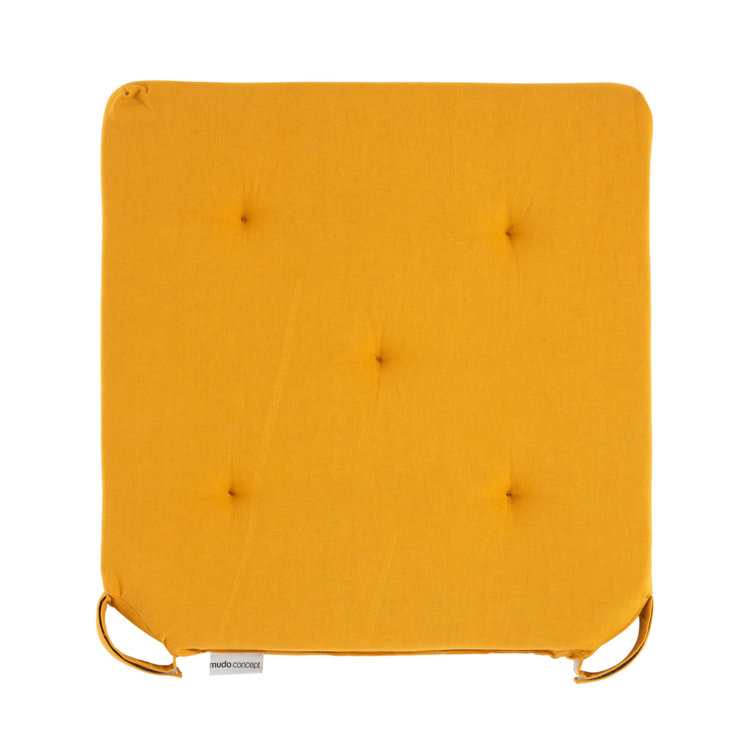 LUNA SANDALYE MİNDERİ HARDAL 40X40X4