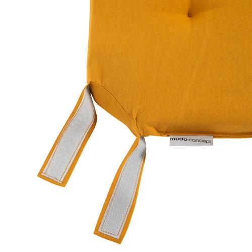  LUNA SANDALYE MİNDERİ HARDAL 40X40X4