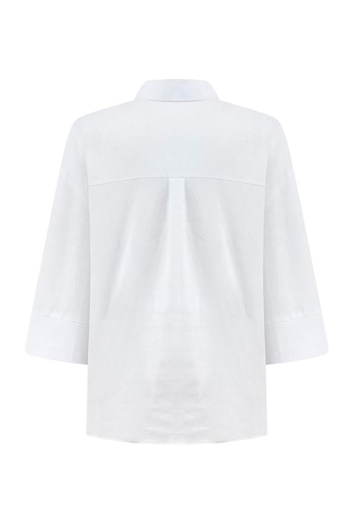  REGULAR FIT KETEN GÖMLEK