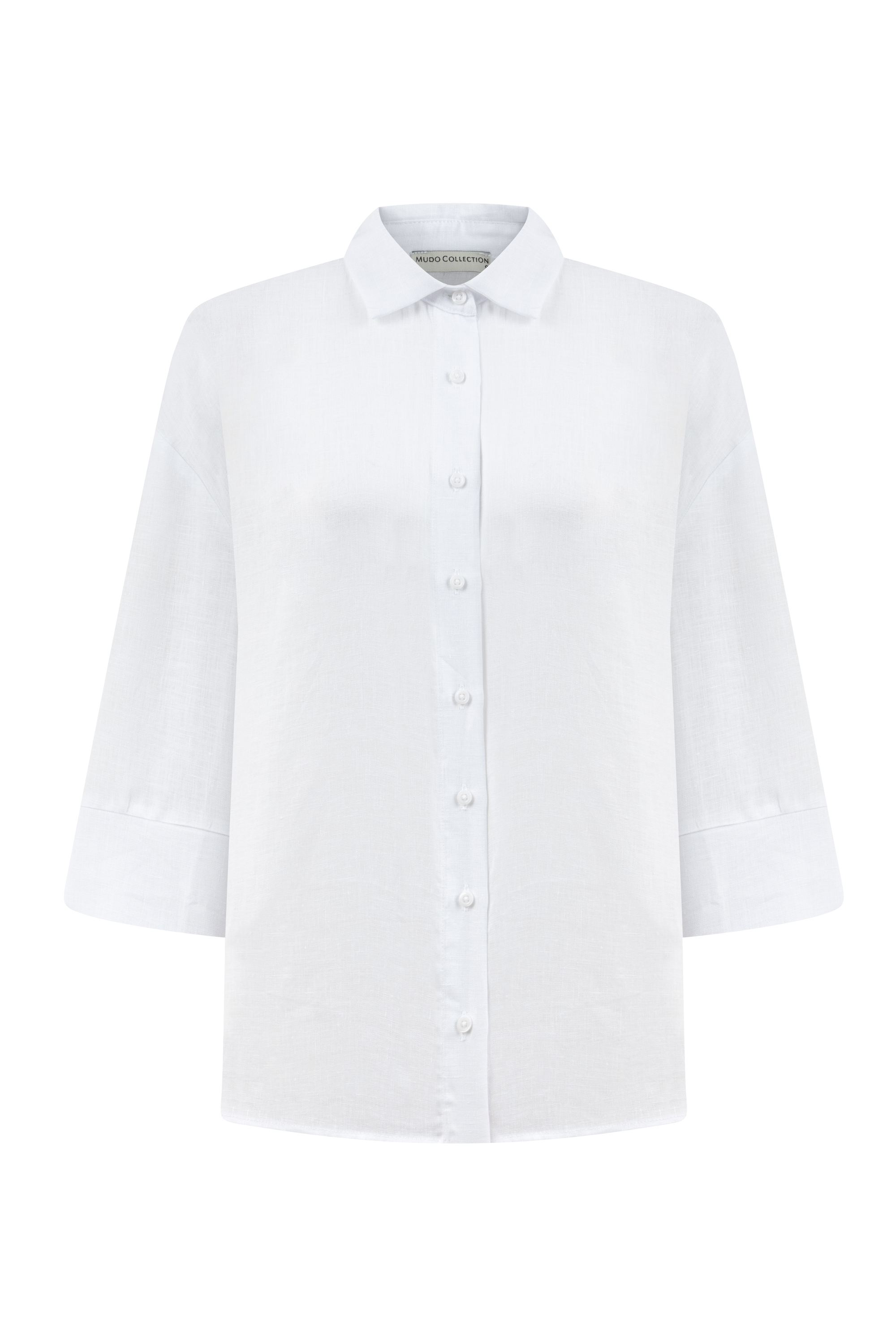 REGULAR FIT KETEN GÖMLEK