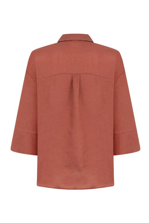  REGULAR FIT KETEN GÖMLEK