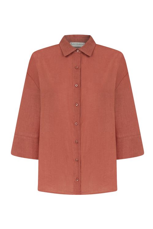  REGULAR FIT KETEN GÖMLEK