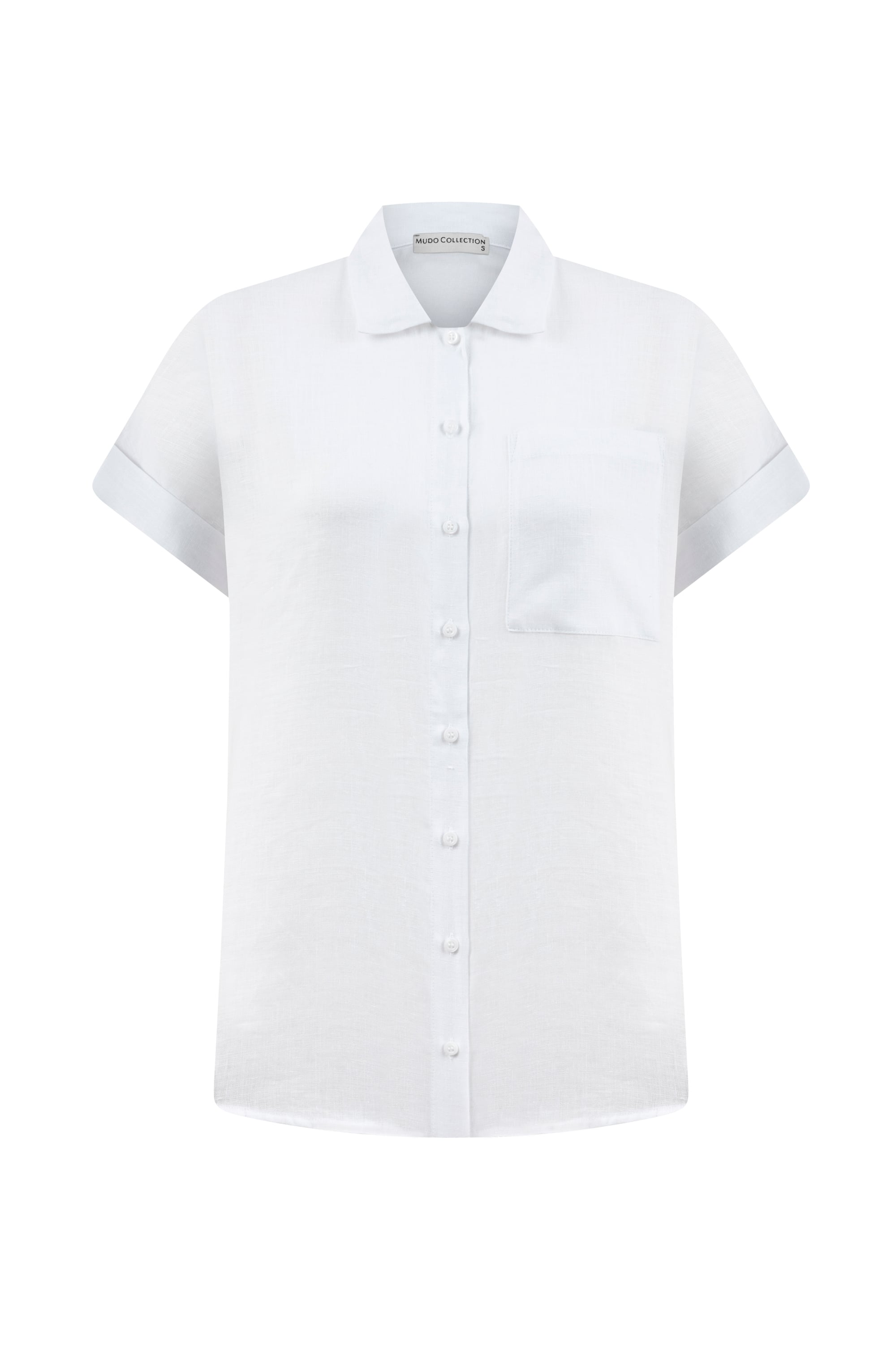 REGULAR FIT KETEN GÖMLEK