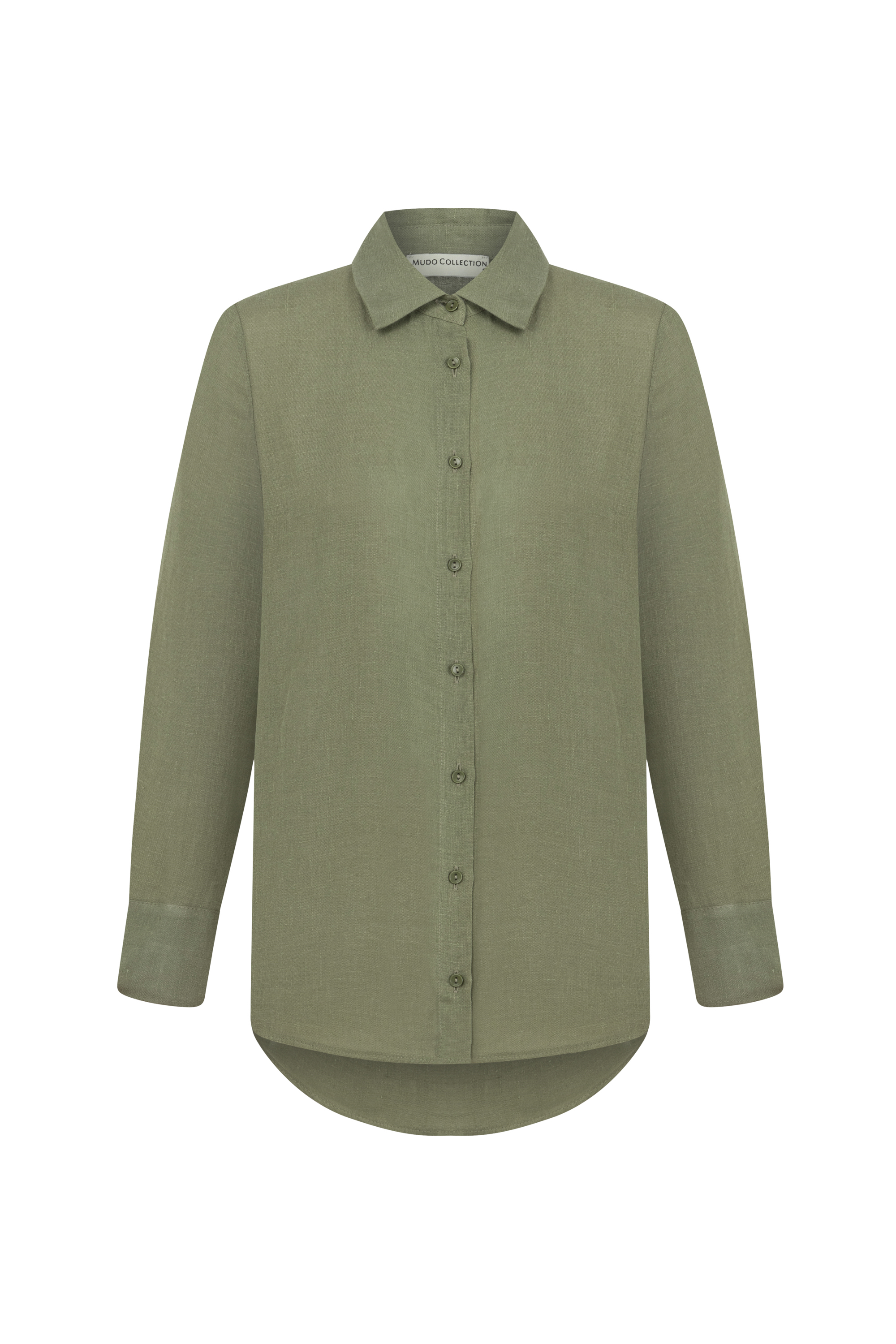 REGULAR FIT KETEN GÖMLEK