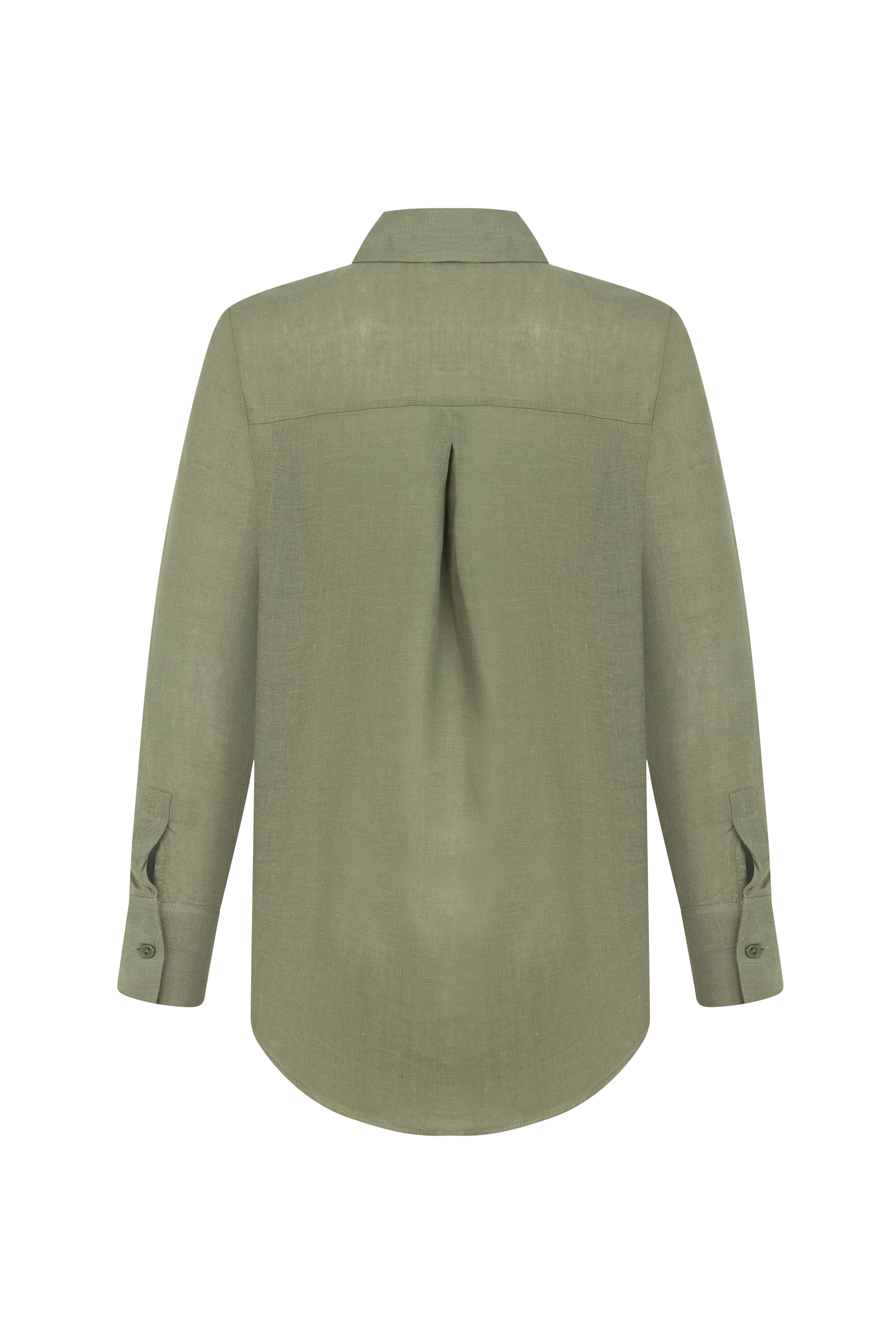 REGULAR FIT KETEN GÖMLEK