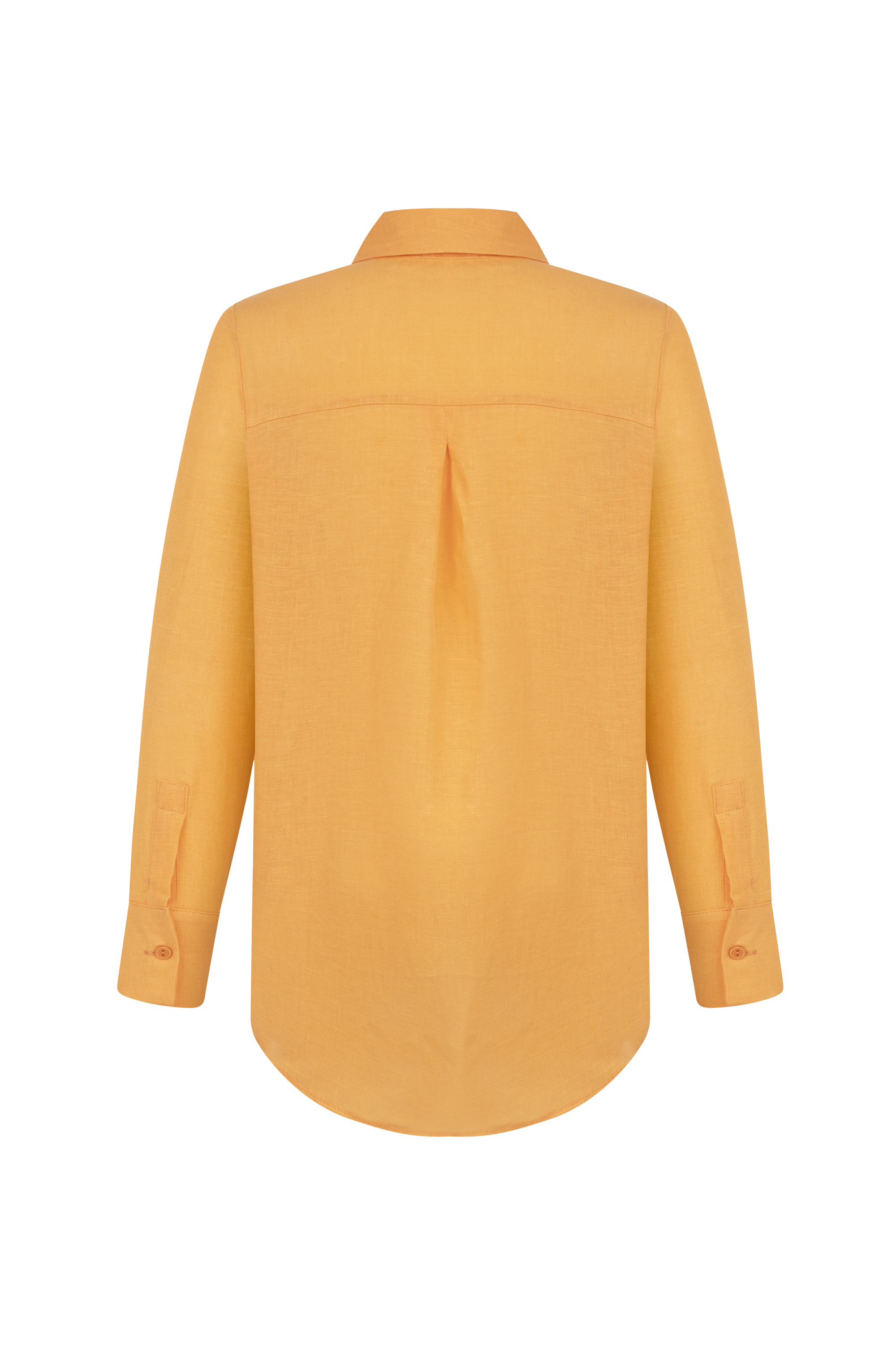 REGULAR FIT KETEN GÖMLEK