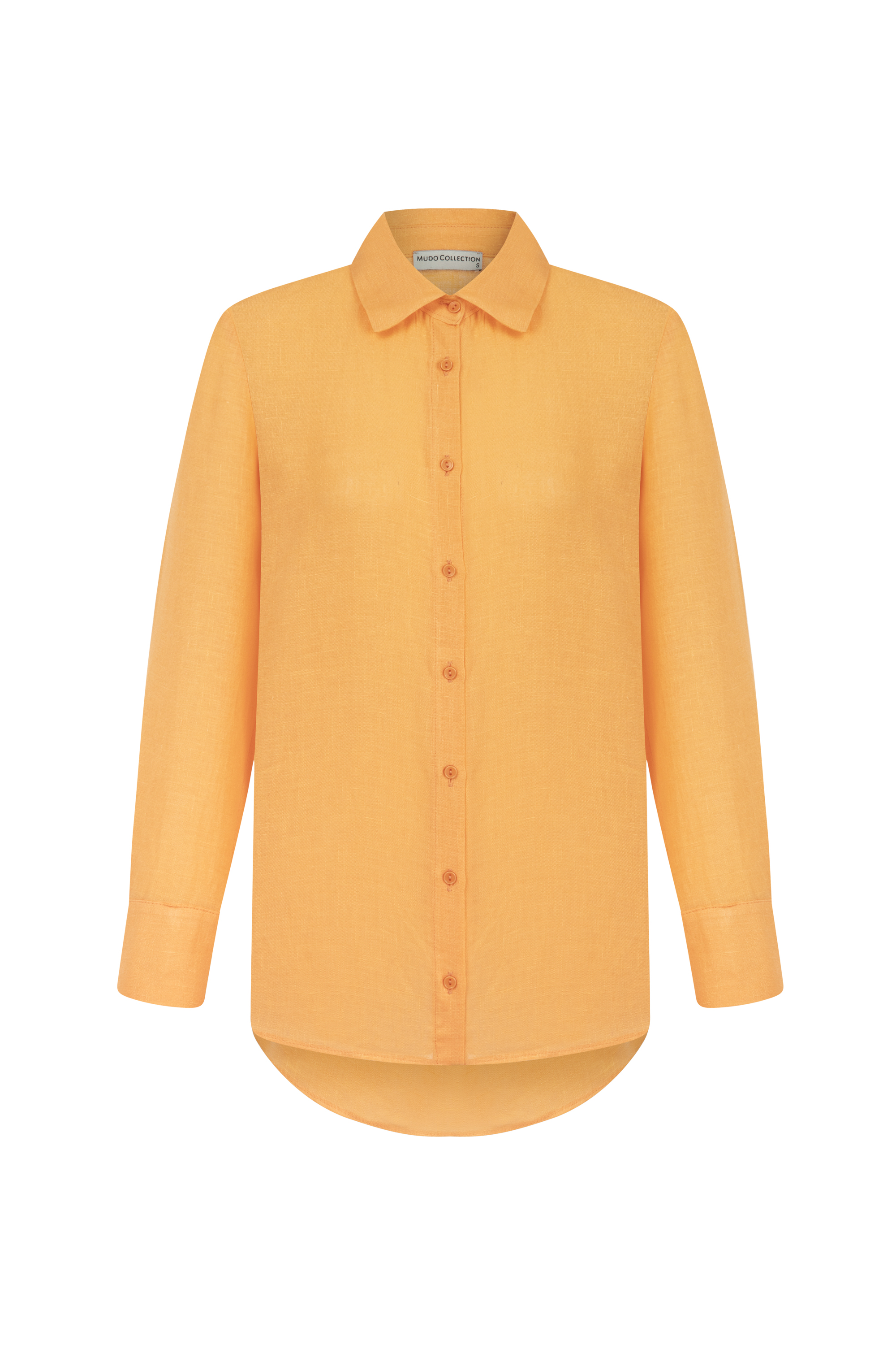 REGULAR FIT KETEN GÖMLEK