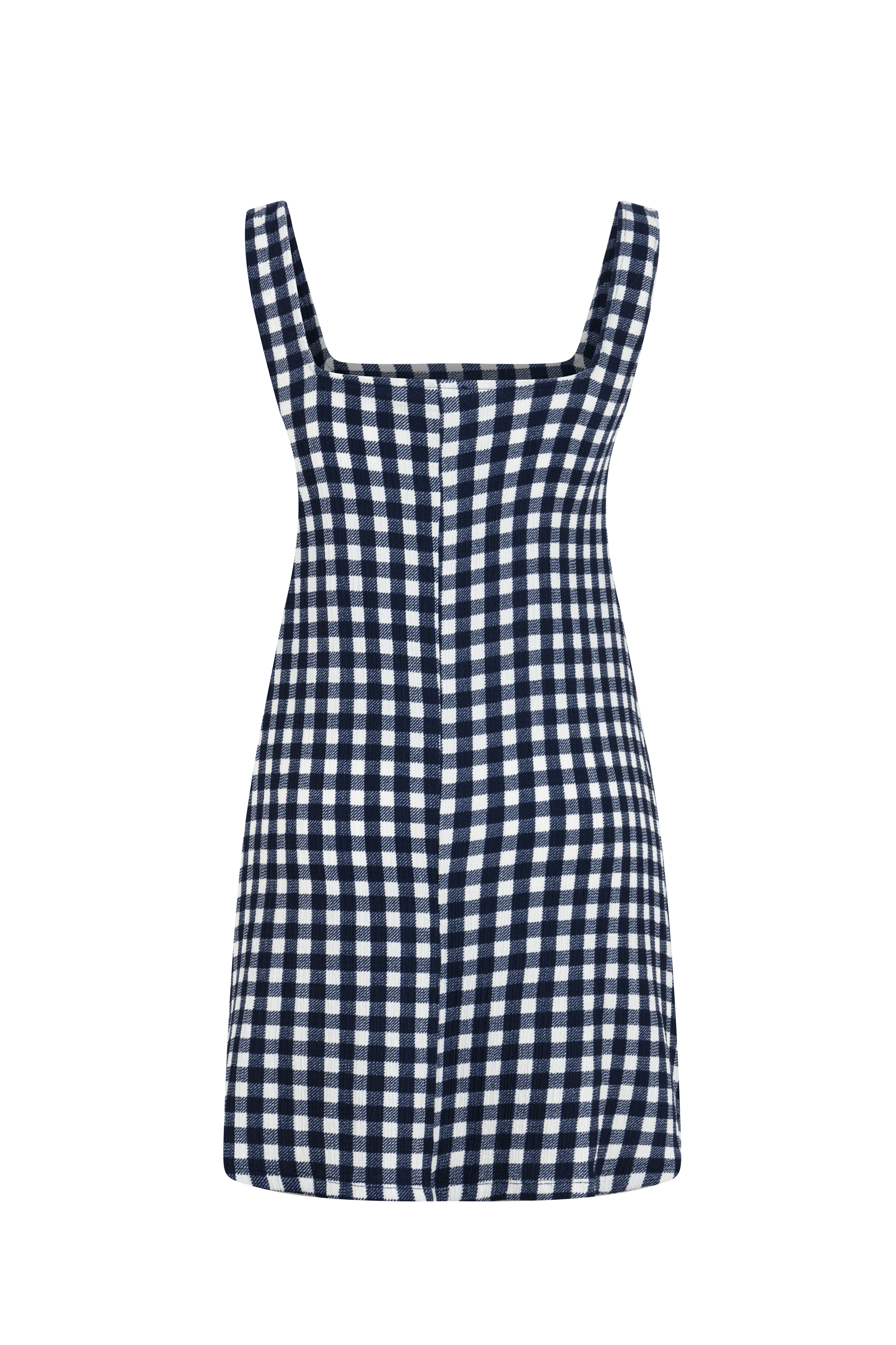 ÇİZGİLİ A FORM MİNİ ELBİSE