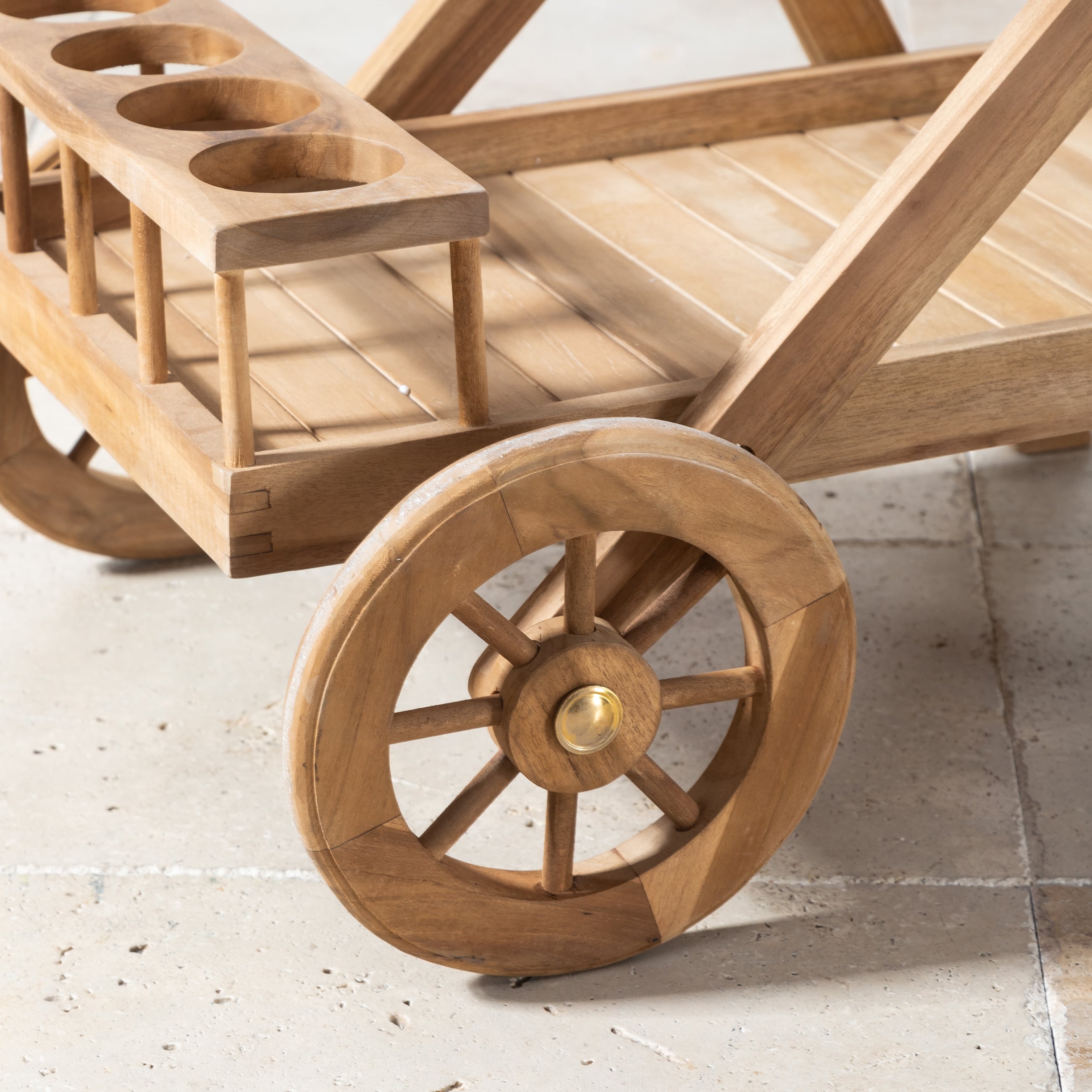 RETA TİK AĞACI SERVİS ARABASI