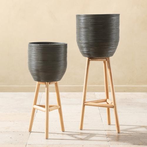  DOGAL RATTAN SAKSI İKİLİ SET