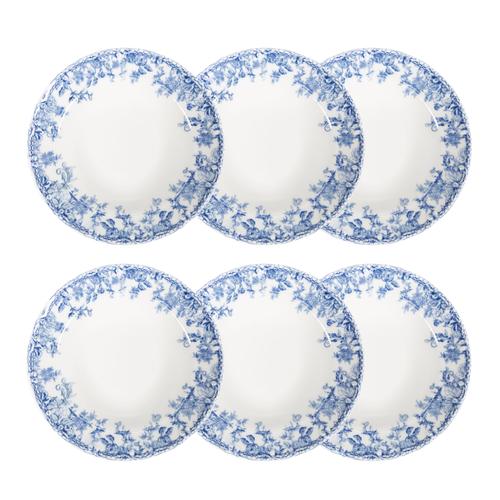  BLUE DREAM ÇUKUR TABAK SETİ 6LI-23 CM