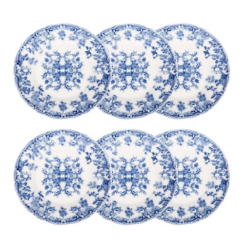  BLUE DREAM TATLI TABAĞI SETİ 6LI-17 CM