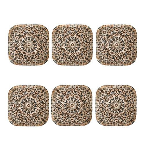 EPHESUS KARE PASTA TABAĞI SETİ 17CM- 6LI