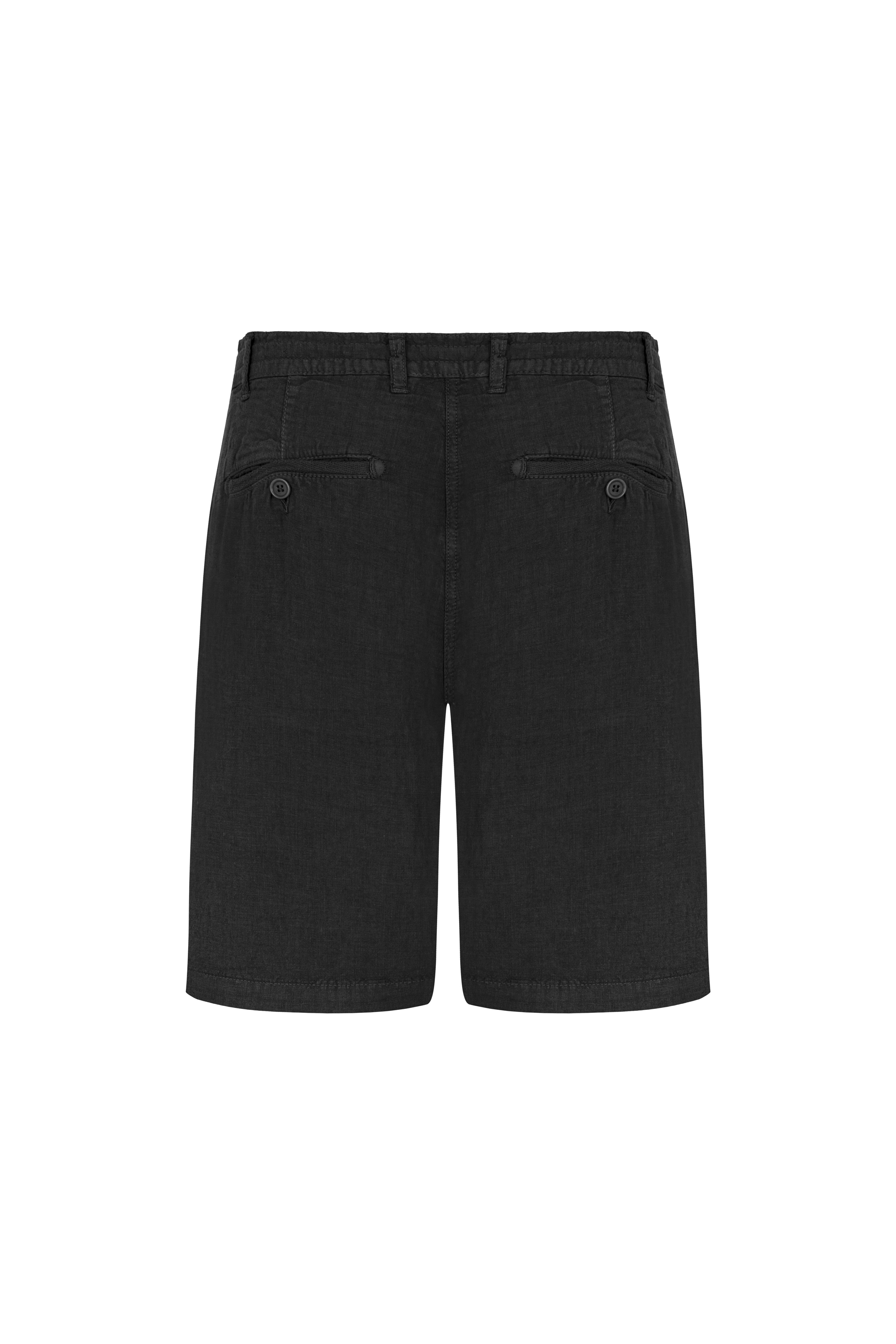 STRAIGHT FIT KETEN ŞORT