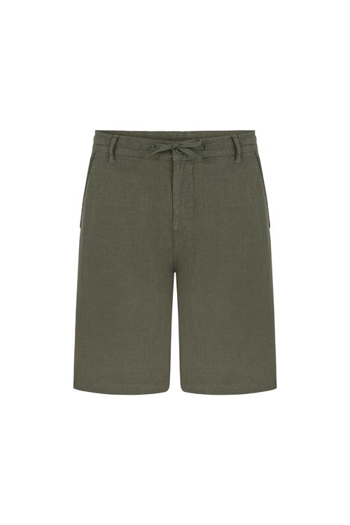  STRAIGHT FIT KETEN ŞORT