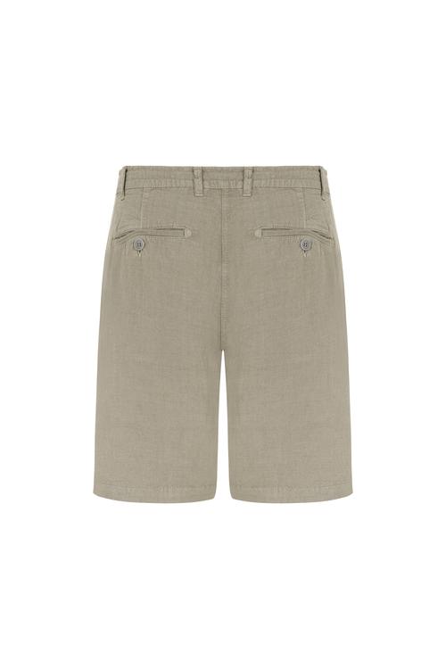  STRAIGHT FIT KETEN ŞORT