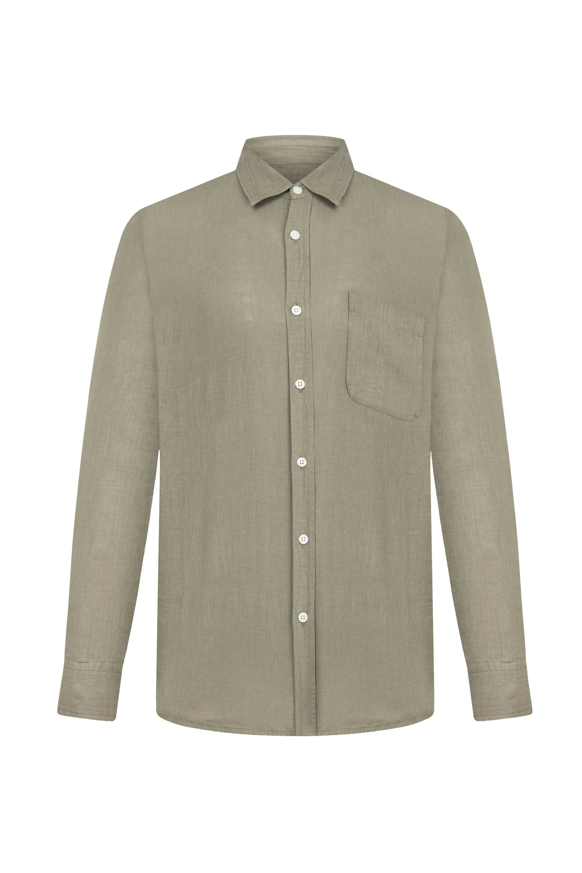 KETEN REGULAR FIT GÖMLEK