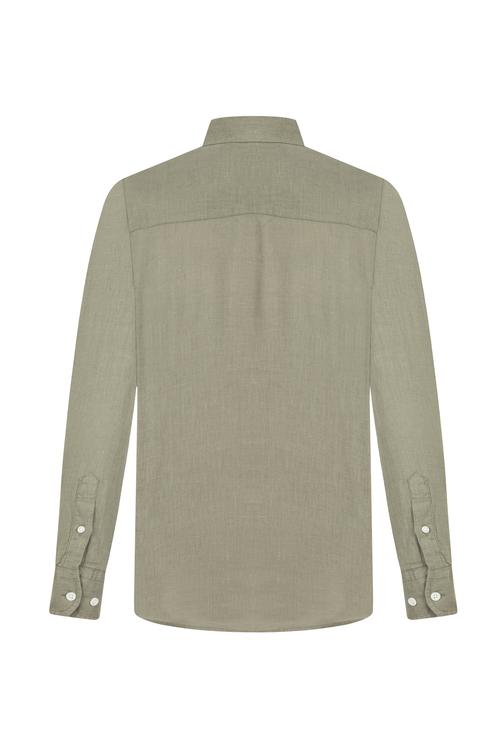  KETEN REGULAR FIT GÖMLEK